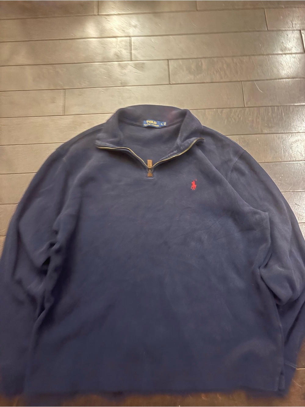 Polo quater zip